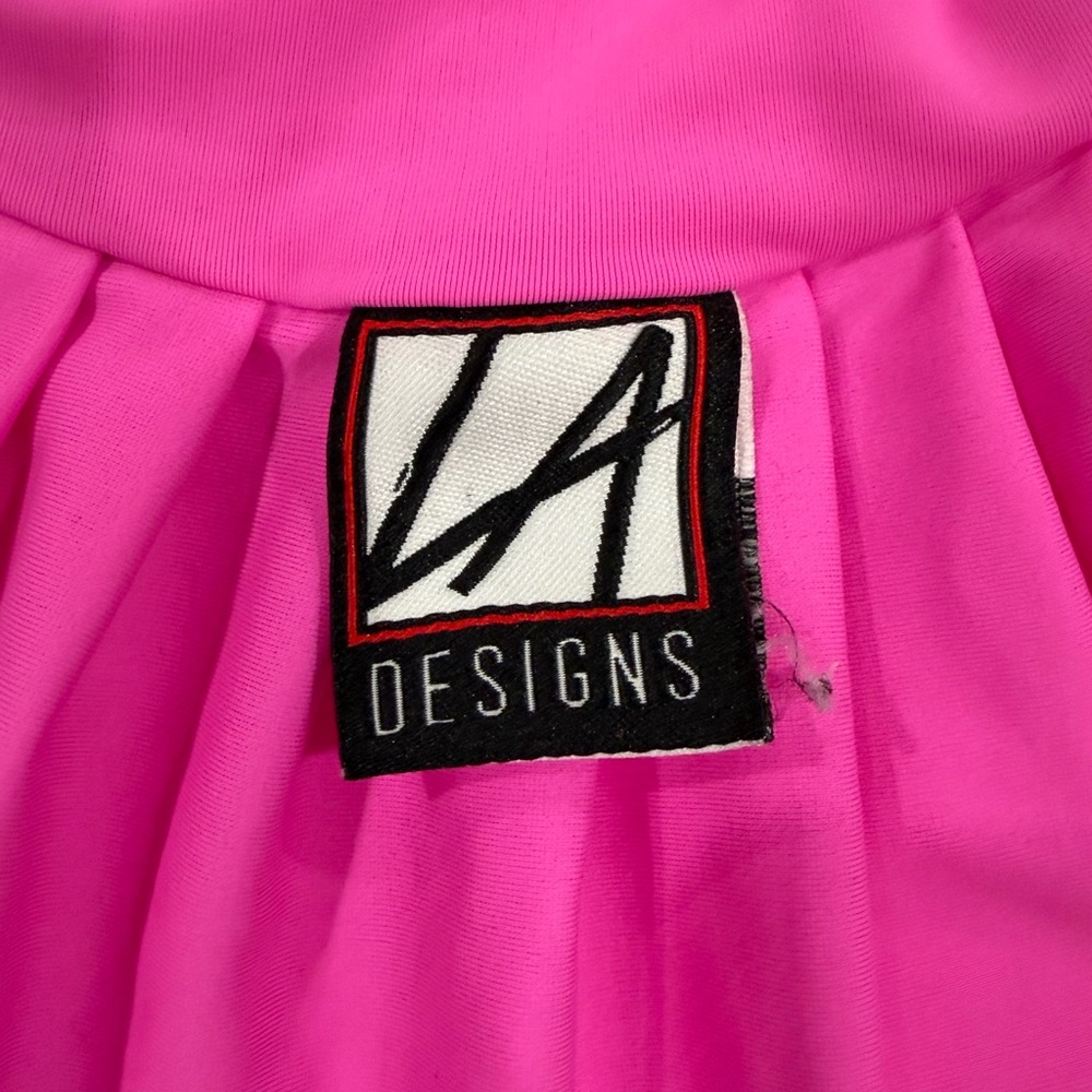 LA Dance Designs Hot Pink Dance Skirt Child Medium Ballet Jazz Skating - Picture 3 of 5